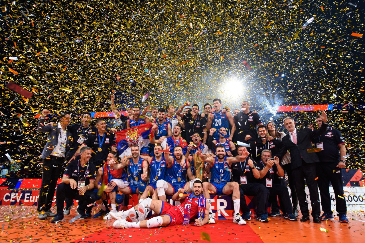 Serbia men's volleyball team crowned European champion - ICMG