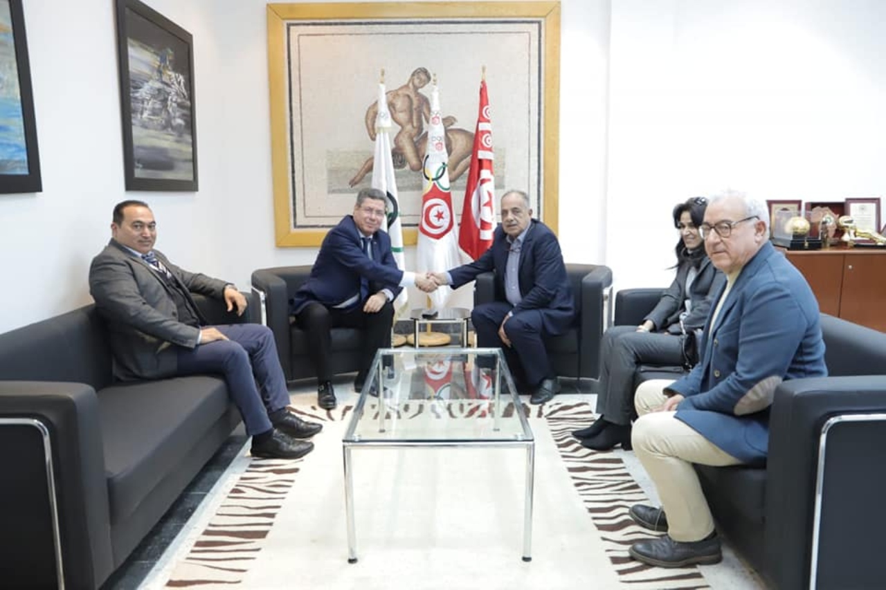 The Libyan Olympic Committee paid a visit to Tunisia - ICMG