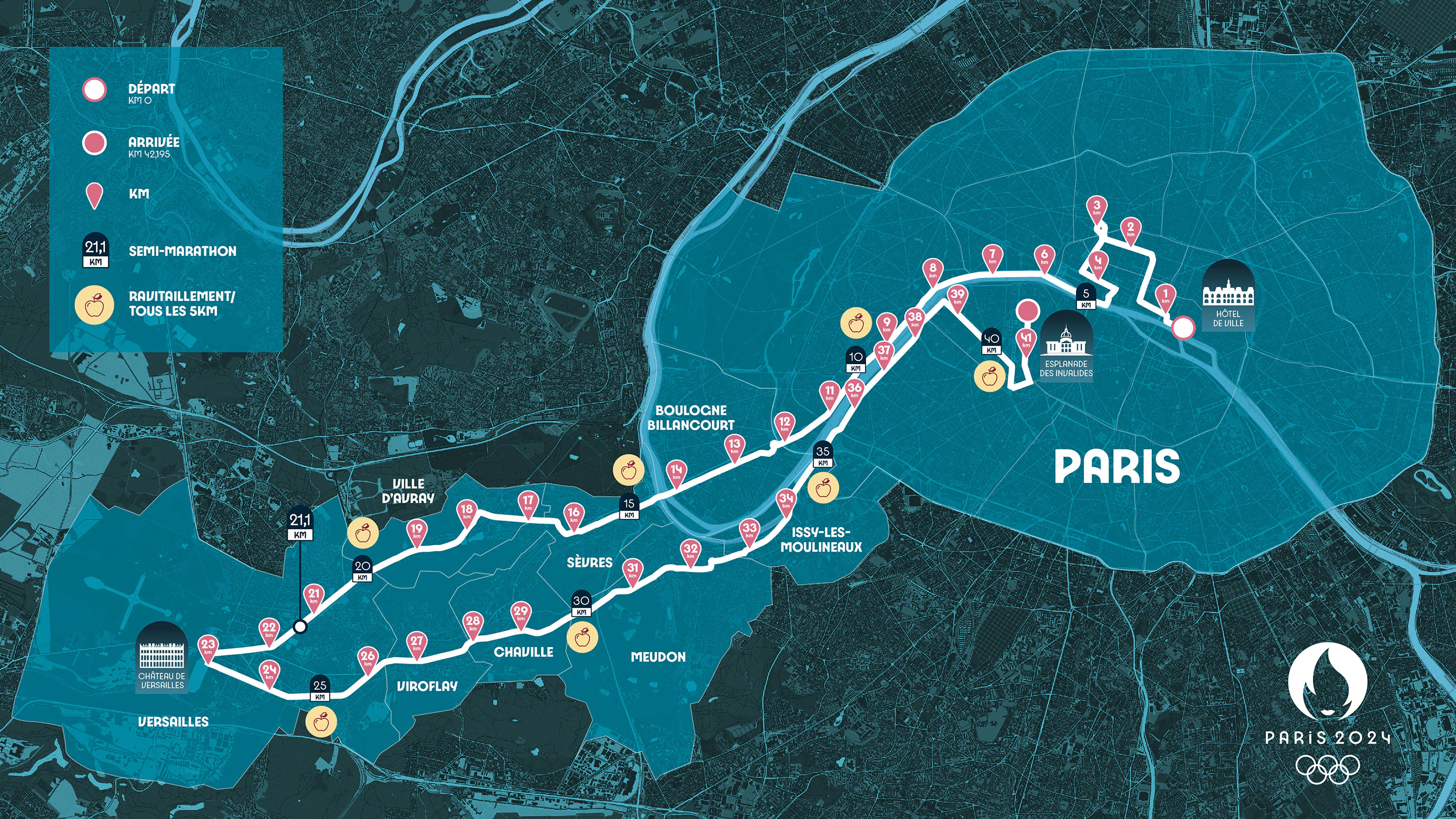 Paris 2024 reveals spectacular Olympic marathon route ICMG