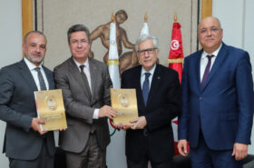 The meeting of the Tunisian Olympic Committee with the International Fencing Federation