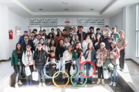 The Olympic visits at the Moroccan NOC