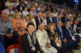 The Olympic and Mediterranean family celebrates in Heraklion