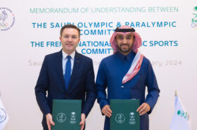 Les Comités Nationaux Olympiques de France et d’Arabie Saoudite signent un protocole d’accord