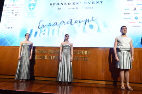 The Hellenic Olympic Committee unveiled the outfits of the priestesses for the Olympic flame Paris 2024