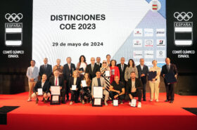 The awards ceremony of the Spanish Olympic Committee