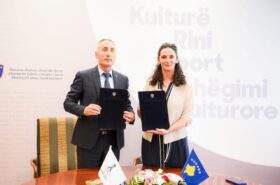 The Ministry of Sports οf Kosovo and the National Olympic Committee sign memorandum for Mediterranean Games Pristhina 2030