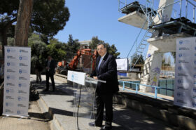 Hellenic Olympic Committee launches reconstruction works at the Athens Olympic Swimming Pool