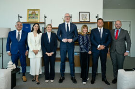 Τhe meeting of the Serbian Olympic Committee with the IOC President Kirsty Coventry