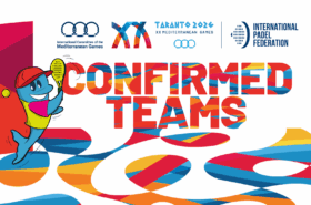 Padel set to make its debut as a medal sport at the Mediterranean Games Taranto 2026