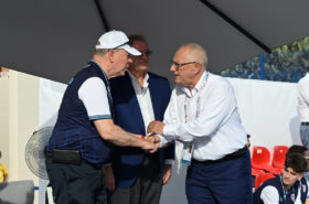 ICMG Secretary General meets Prince Albert II of Monaco at Taranto 2026 Mediterranean Games