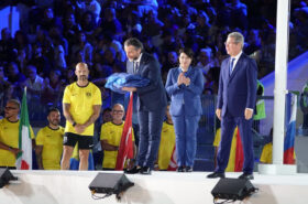Taranto 2026 Mediterranean Games close with a symbolic handover to Prishtina 2030